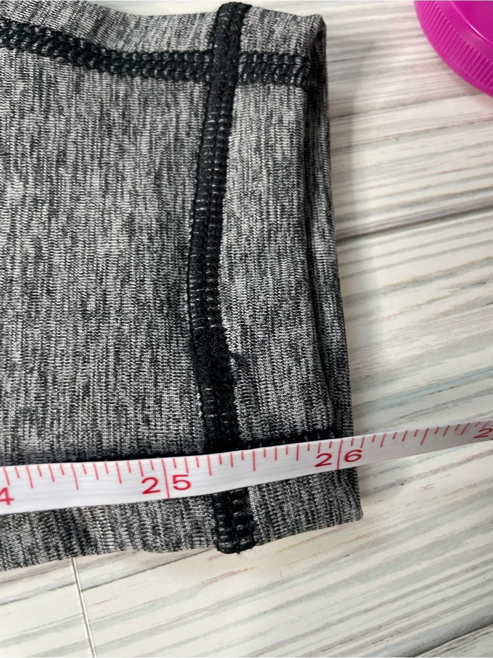 Hurley Women's Gray Knit Drawstring Active Leggings size small - Picture 12 of 12